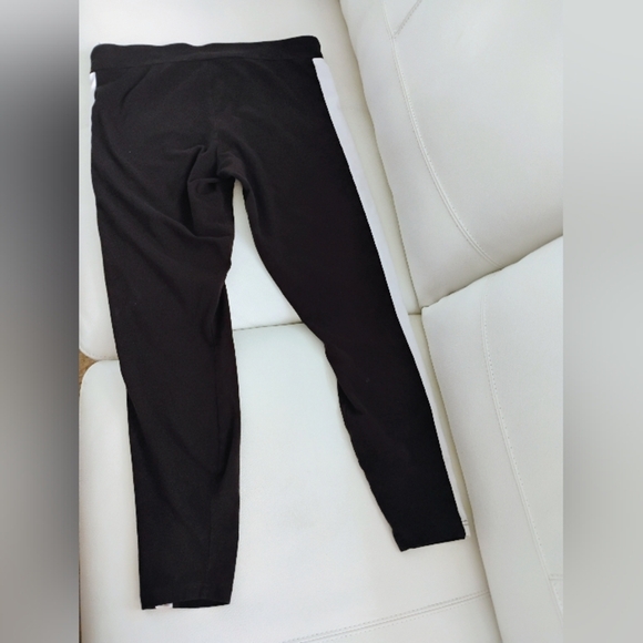 Puma Black White Stripe Leggings Size 1X - Picture 8 of 10